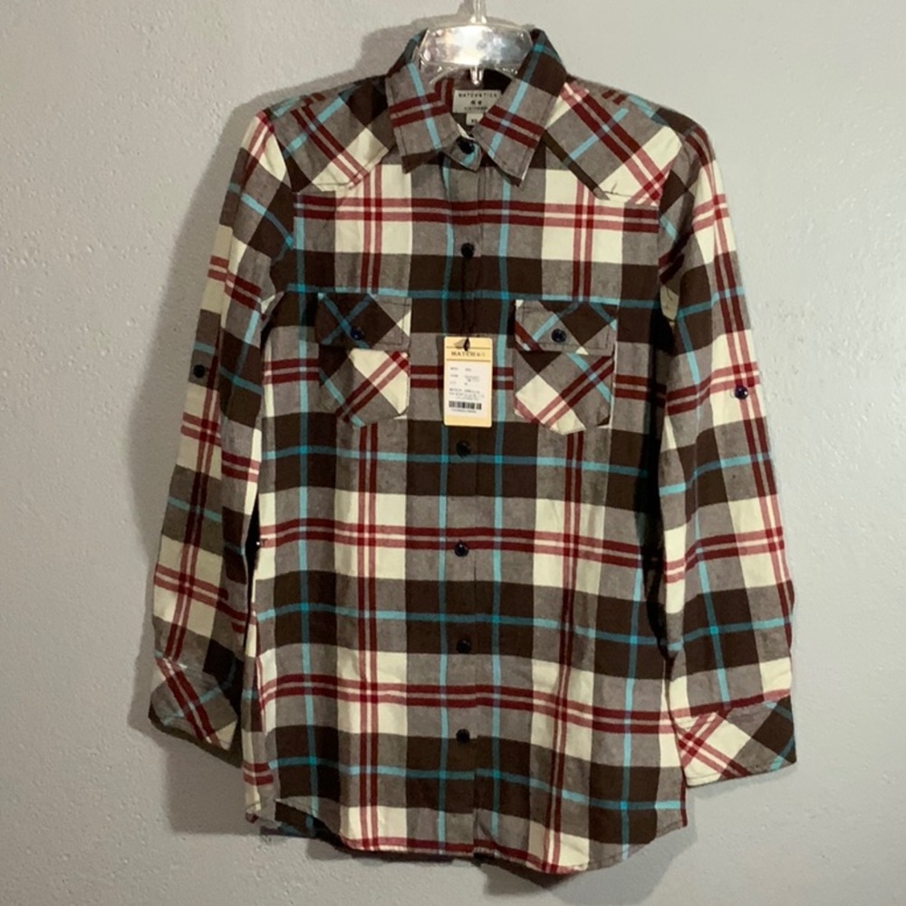 Matchstick button up long sleeve